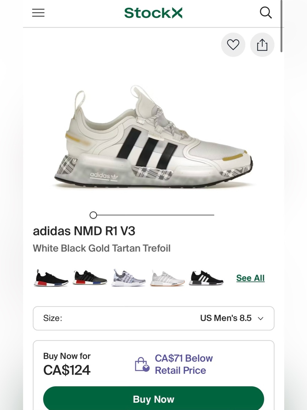 Adidas Running shoes
